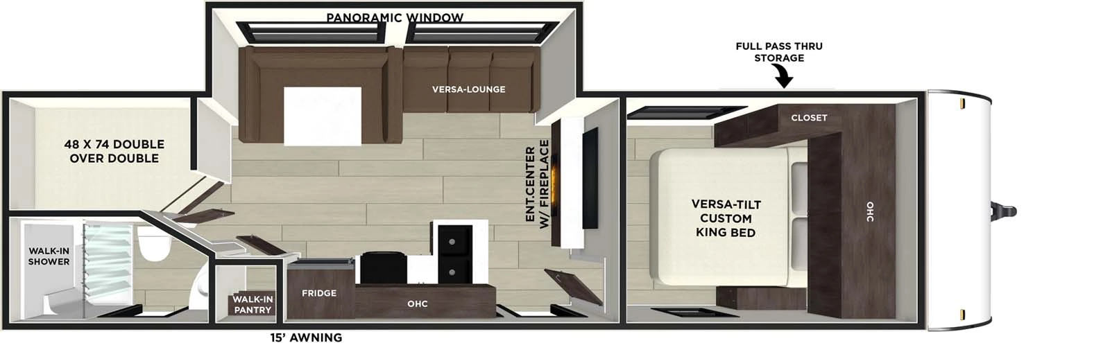 263BHXL Floorplan Image